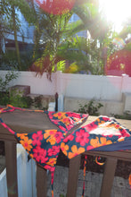Load image into Gallery viewer, Sunset Hibiscus Reversible Bikini Set
