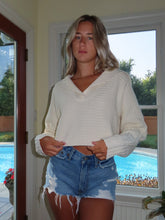 Load image into Gallery viewer, Simply Chunky Beige Knit Sweater
