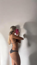 Load image into Gallery viewer, Paris Nights Polka Dot Halter Bikini Set - Juniper
