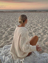 Load image into Gallery viewer, Seaside Stroll Knit Sweater
