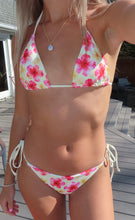 Load image into Gallery viewer, Sunlit Hibiscus Triangle Bikini Set - Juniper
