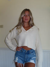 Load image into Gallery viewer, Simply Chunky Beige Knit Sweater
