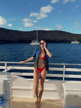 Load image into Gallery viewer, Sunset Siren Triangle Bikini Set - Juniper
