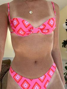 Pink Diamond Bikini Set