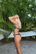 Load image into Gallery viewer, Midnight Hibiscus Bikini Set
