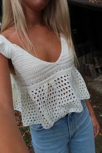 Seaside Serenity Crochet Top
