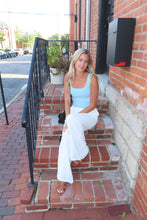 Load image into Gallery viewer, Coastal Breeze White Linen Pants
