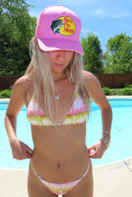 Load image into Gallery viewer, Pink Sunset Tie-Dye Triangle Bikini Set

