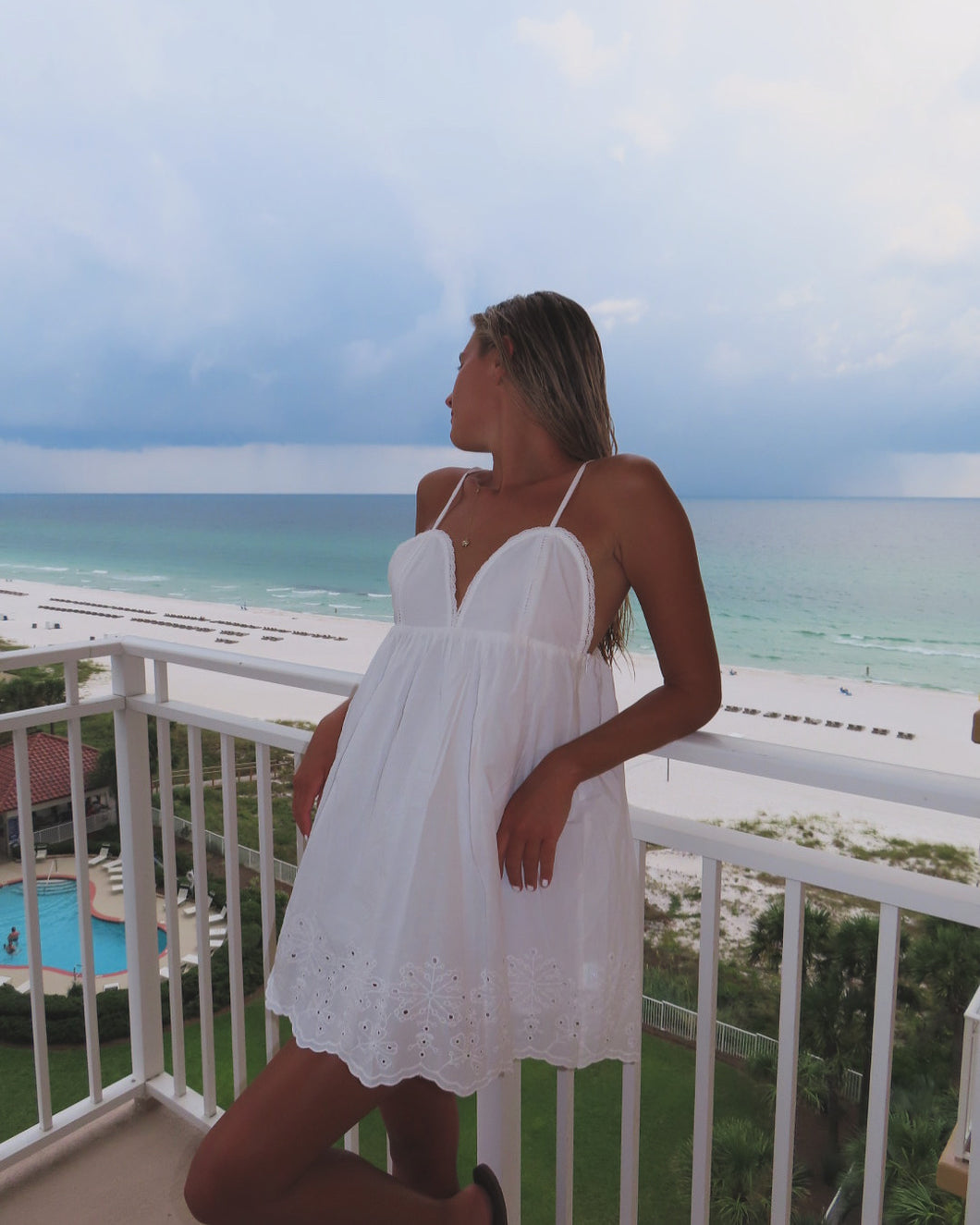 White Mini Dress