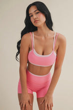 Load image into Gallery viewer, Pink Performance Sports Bra Top - Juniper
