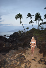 Load image into Gallery viewer, Palm Cove Bandeau Bikini Set - Juniper
