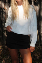 Load image into Gallery viewer, Cozy Classic White Knit Sweater
