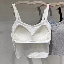 Load image into Gallery viewer, Built in bra Tank Top
