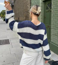 Load image into Gallery viewer, Coastal Off The Shoulder Sweater
