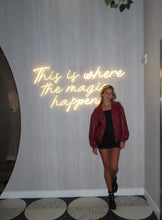 Load image into Gallery viewer, Burgundy Blaze Leather Jacket
