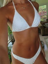 Load image into Gallery viewer, Salt &amp; Sun Textured White Bikini
