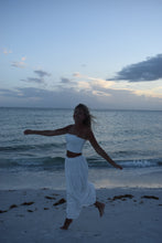 Load image into Gallery viewer, White Smocked Tube Top &amp; Maxi Skirt Set
