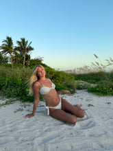 Load image into Gallery viewer, Palm Cove Bandeau Bikini Set - Juniper
