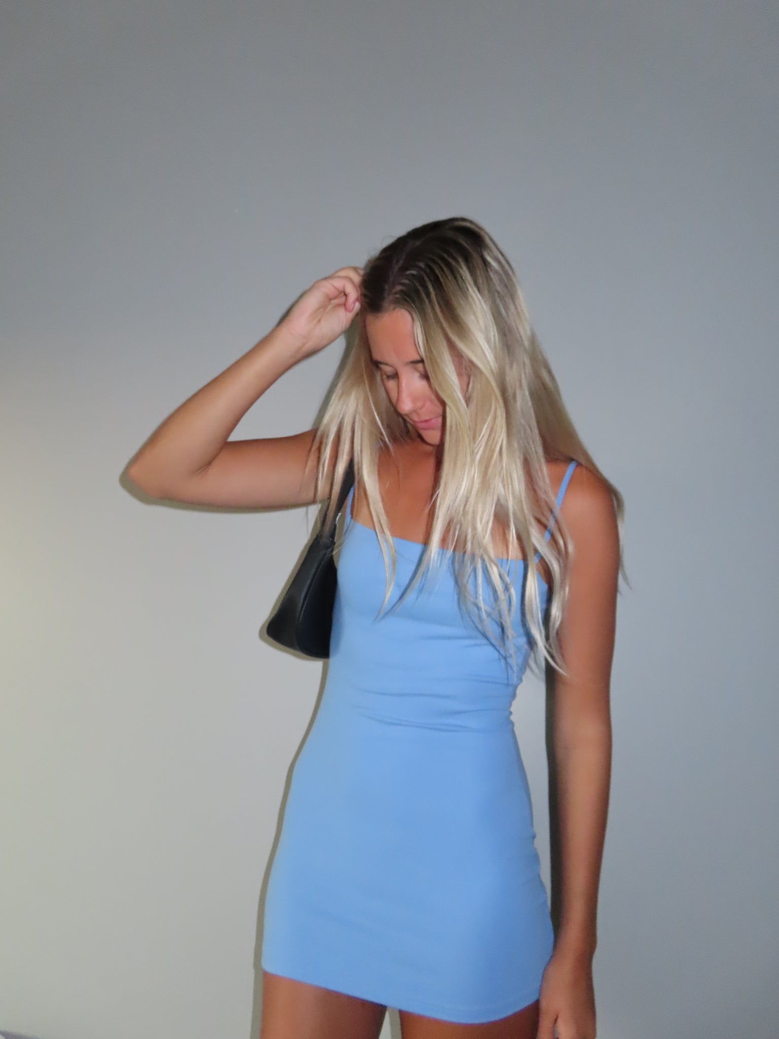 bec and bridge paloma mini dress blue Bec & Bridge Paloma Mini Dress Azure Blue Size AU 6
