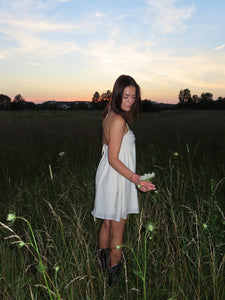 Golden Hour Mini Dress