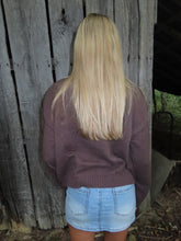 Load image into Gallery viewer, Cozy Cocoa Mock Neck Sweater – Fall Essential
