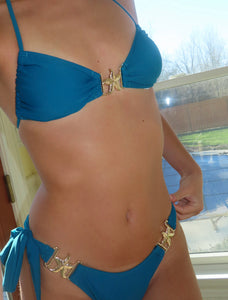 Blue Starfish Bikini Set