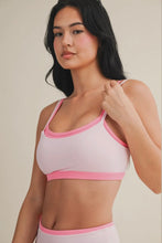 Load image into Gallery viewer, PREORDER Petal Pink Sports Bra Set - Juniper
