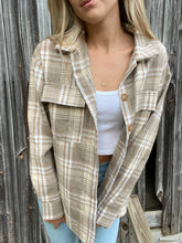Load image into Gallery viewer, Abby Striped Flannel - Juniper

