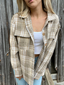 Abby Striped Flannel - Juniper