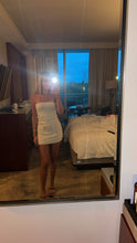 Load image into Gallery viewer, Champagne Nights Mini Dress
