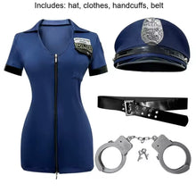 Load image into Gallery viewer, Police Officer Costume – Women’s Halloween Outfit
