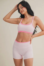 Load image into Gallery viewer, PREORDER Petal Pink Sports Bra Set - Juniper
