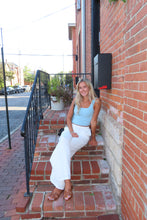 Load image into Gallery viewer, Coastal Breeze White Linen Pants
