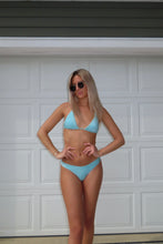Load image into Gallery viewer, Aqua Afterglow Sparkle Bikini Set - Juniper
