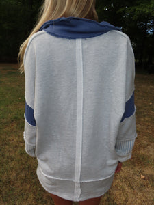 Blue Horizon Pullover