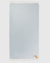 Load image into Gallery viewer, Light Blue Turkish Beach Towel
