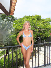 Load image into Gallery viewer, Midnight Bloom Pearl Bikini Set

