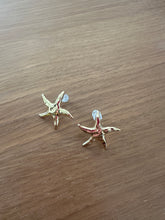 Load image into Gallery viewer, Golden Starfish Stud Earrings – Coastal Charm Collection
