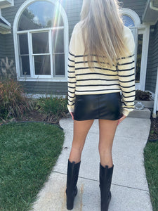 Fall Stipes Sweater