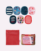 Load image into Gallery viewer, MakeUp Eraser Coastal 7-Day Set | Reusable Makeup Remover Cloths with Beach Makeup Bag
