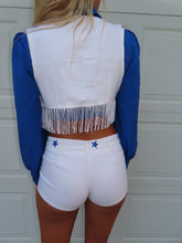 Load image into Gallery viewer, Dallas Inspired Cowboys Cheerleader Costume
