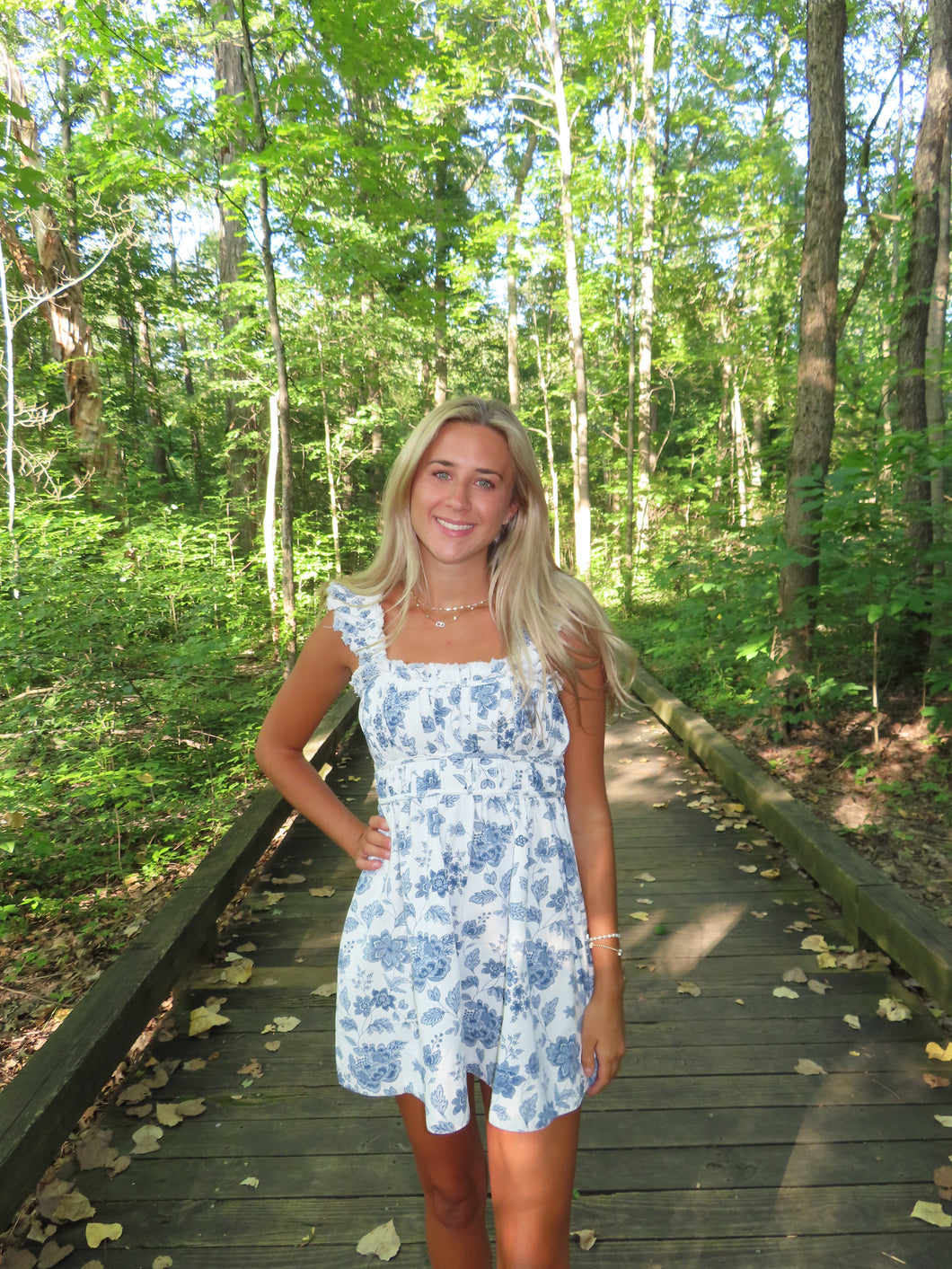 Bluebell Ruffle Dress