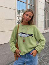 Load image into Gallery viewer, Matcha Minnow Knit Sweater
