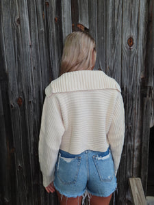 Simply Beige Knit Sweater