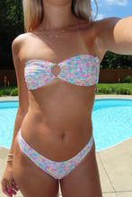 Load image into Gallery viewer, Garden Glow Floral Bandeau Bikini Set
