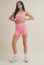 Load image into Gallery viewer, Pink Performance Sports Bra Top - Juniper
