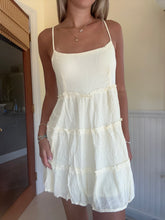 Load image into Gallery viewer, Lemon Breeze Tiered Mini Dress

