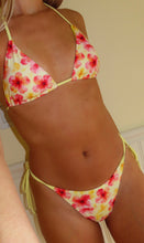 Load image into Gallery viewer, Sunlit Hibiscus Triangle Bikini Set - Juniper
