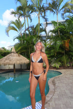 Load image into Gallery viewer, Midnight Lace Bikini Set - Juniper
