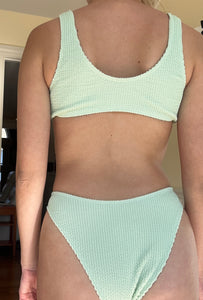 Ribbed Bikini Set - Juniper